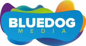 Logo de BlueDog Media