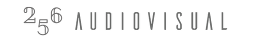 Logo de 256 Audiovisual +10 Anos de Experiência